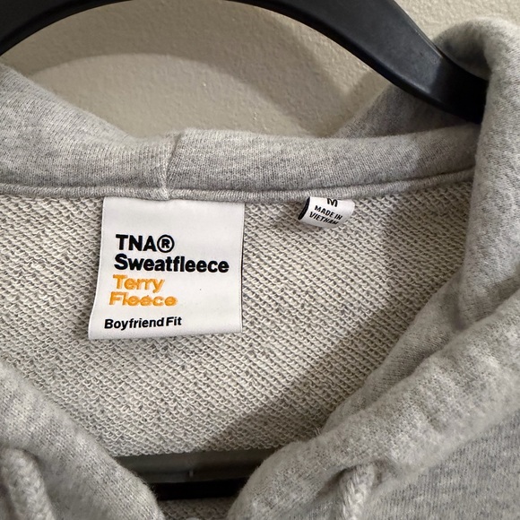 NWOT Aritzia Cozy Sweatfleece Boyfriend Boxy Zip Hoodie - Picture 3 of 8